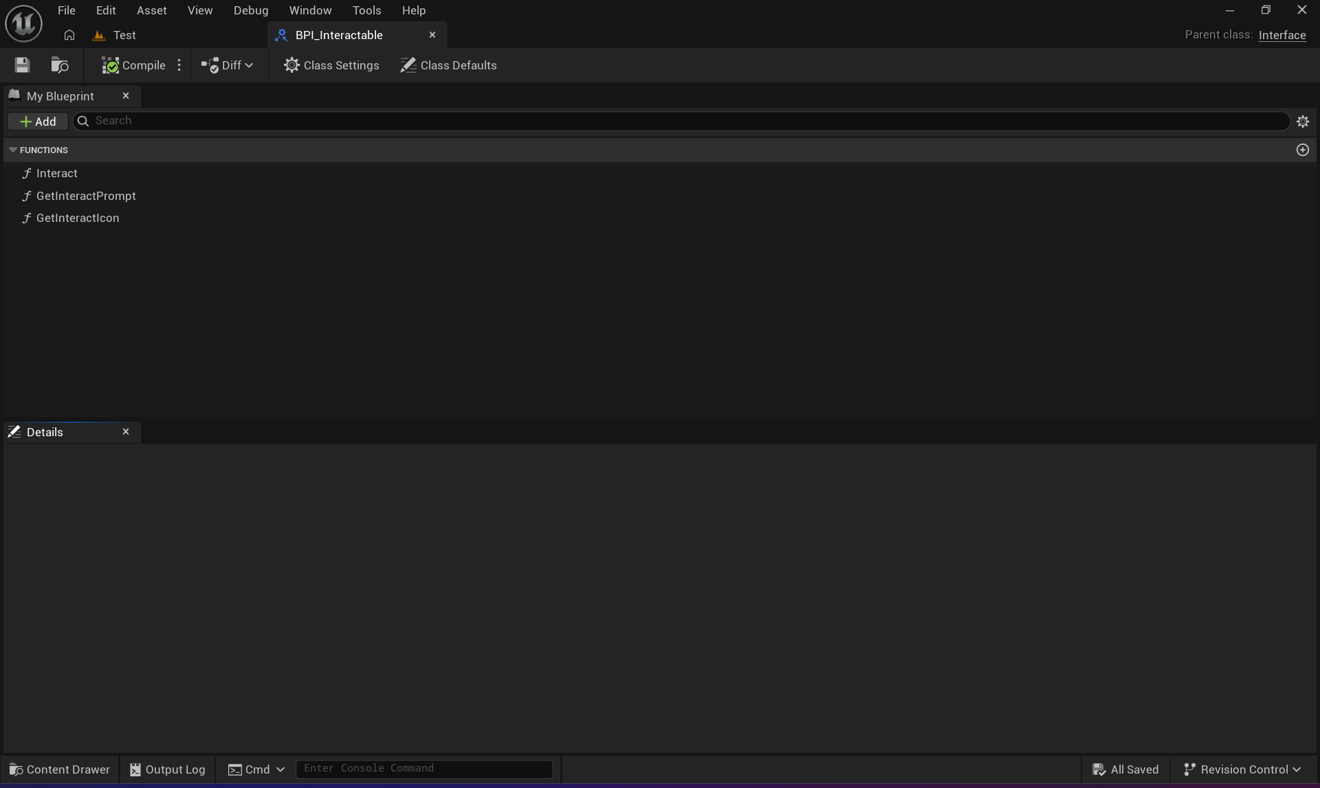 BPI_Interactable interface